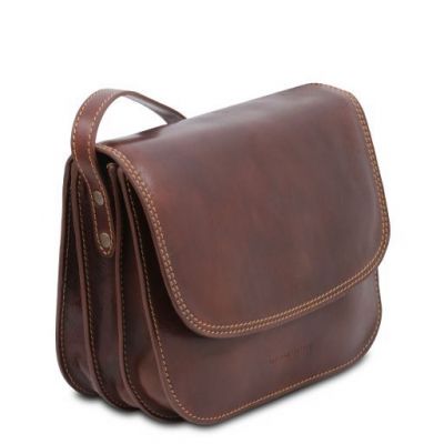 Tuscany Leather Greta Lady Leather Bag Brown #3