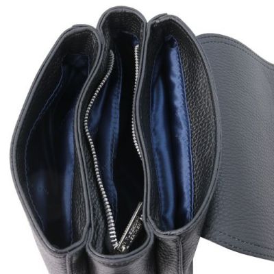 Tuscany Leather Leather Shoulder Bag Black #4