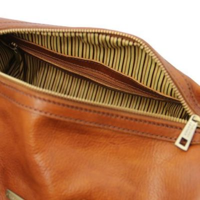 Tuscany Leather Lucrezia Leather Maxi Duffle Bag Honey #2
