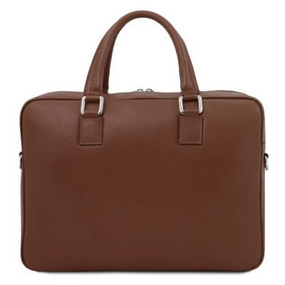 Tuscany Leather Treviso Leather Laptop Briefcase Brown #3