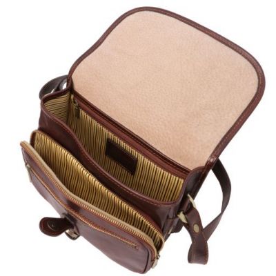 Tuscany Leather Alessia Leather Shoulder Bag Honey #5