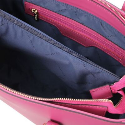 Tuscany Leather TL Bag Leather Shoulder Bag Pink #3