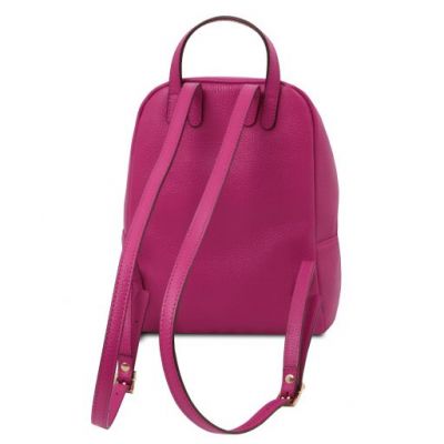Tuscany Leather TL Bag Small Soft Leather Backpack For Women Pink #3