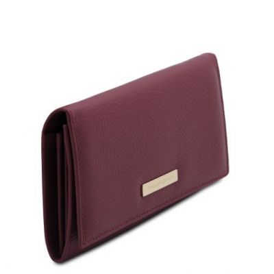 Tuscany Leather Nefti Exclusive Soft Leather Wallet For Women Bordeaux #2