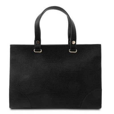 Tuscany Leather Handbag Black #3