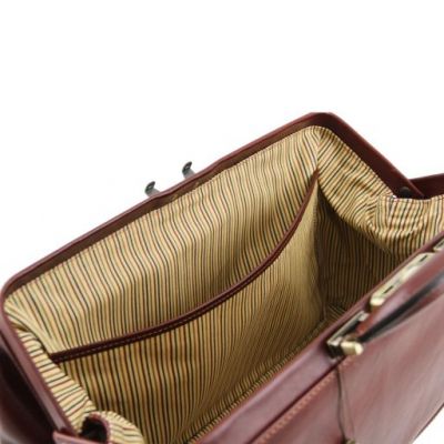 Tuscany Leather Bernini Exclusive Leather Doctor Bag Honey #10