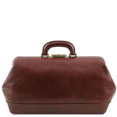 Tuscany Leather Bernini Exclusive Leather Doctor Bag Honey #3