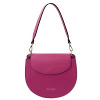 Tuscany Leather Tiche Leather Shoulder Bag Pink