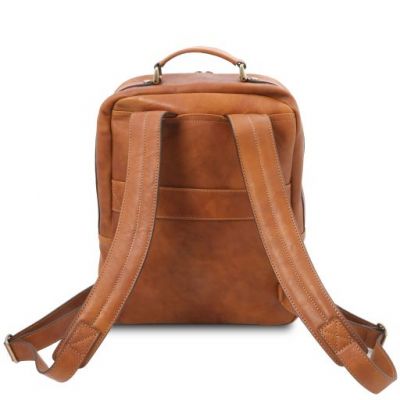 Tuscany Leather Nagoya Laptop Backpack Natural #3