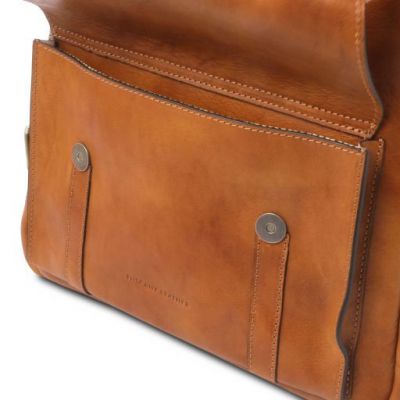 Tuscany Leather Nagoya Laptop Backpack Natural #4