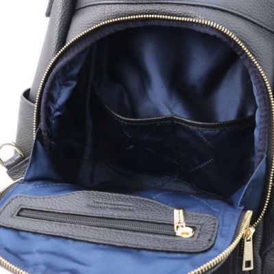 Tuscany Leather TL Bag Soft Leather Backpack Black #6