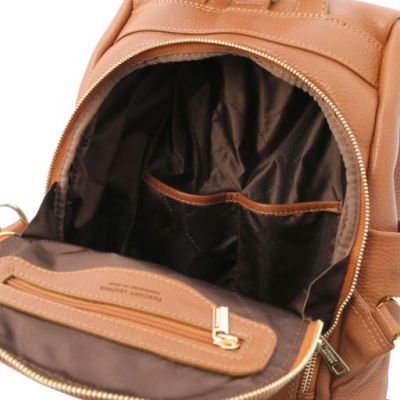 Tuscany Leather TL Bag Soft Leather Backpack Cognac #6