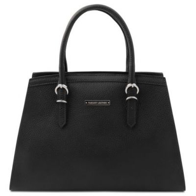 Tuscany Leather Handbag Black