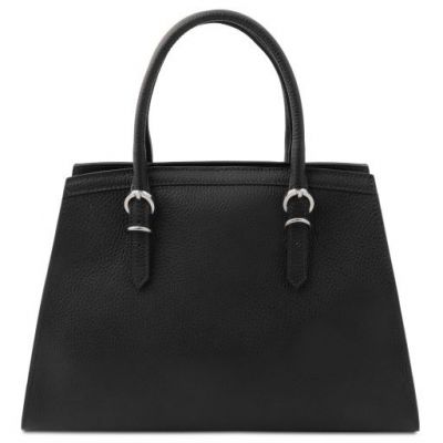 Tuscany Leather Handbag Black #3