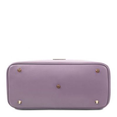 Tuscany Leather TL Bag Leather Handbag Lilac #3