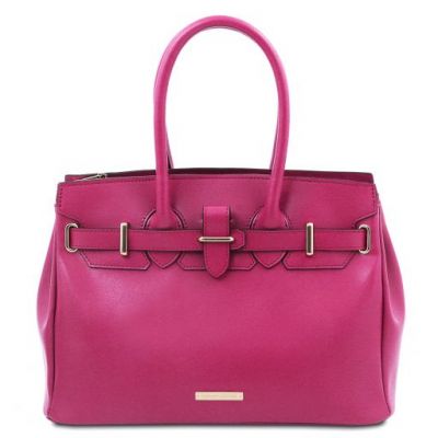 Tuscany Leather TL Bag Leather Handbag Pink