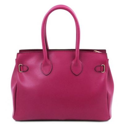 Tuscany Leather TL Bag Leather Handbag Pink #3