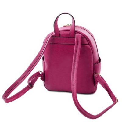 Tuscany Leather TL Bag Soft Leather Backpack Pink #2