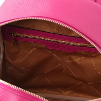 Tuscany Leather TL Bag Soft Leather Backpack Pink #4