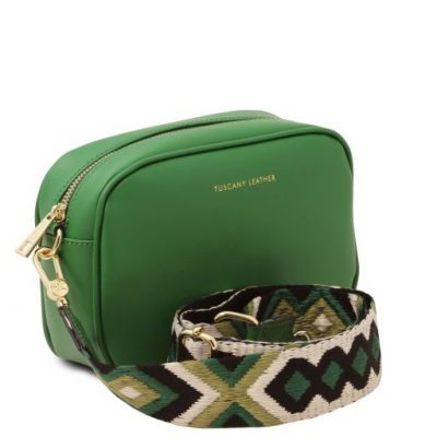 Tuscany Leather TL Bag Leather Shoulder Bag Green #2