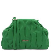 Tuscany Leather Rea Soft Leather Shoulder Bag Green