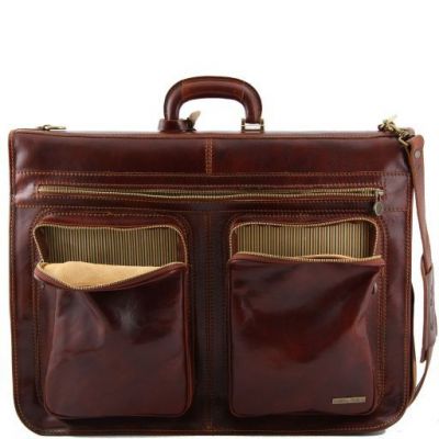 Tuscany Leather Tahiti Garment Leather Bag Brown #3