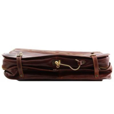 Tuscany Leather Tahiti Garment Leather Bag Brown #6