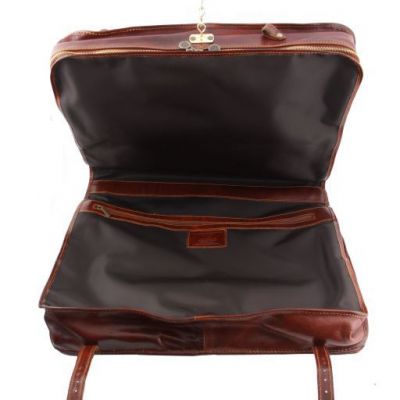 Tuscany Leather Tahiti Garment Leather Bag Brown #7