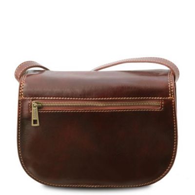 Tuscany Leather Isabella Saddle Bag in Brown #3