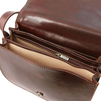 Tuscany Leather Isabella Saddle Bag in Brown #5