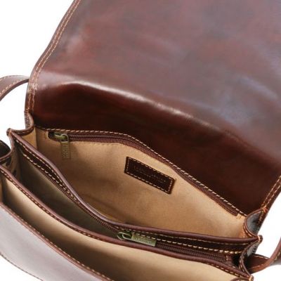 Tuscany Leather Isabella Saddle Bag in Brown #6