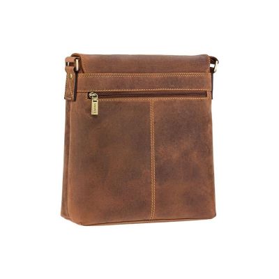 Aspin Messenger Bag Portrait Oil Tan #4