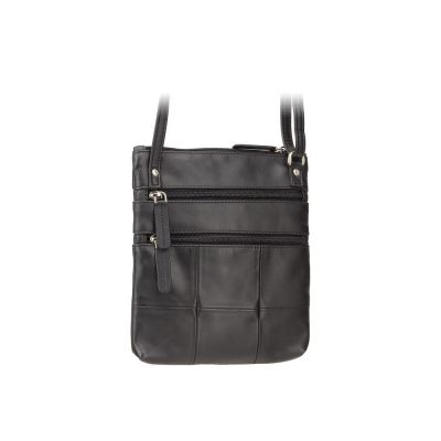 Visconti Leather 18606 Slim Bag Black #4