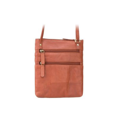 Visconti Leather 18606 Slim Bag Brown #4