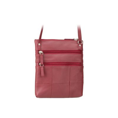 Visconti Leather 18606 Slim Bag Red #4
