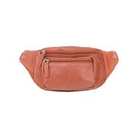 720 - Soft Leather Bum Bag Brown