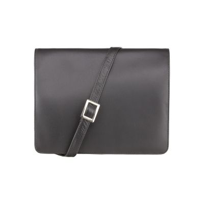 Visconti Leather Tess (M) Organizer Bag Medium Black