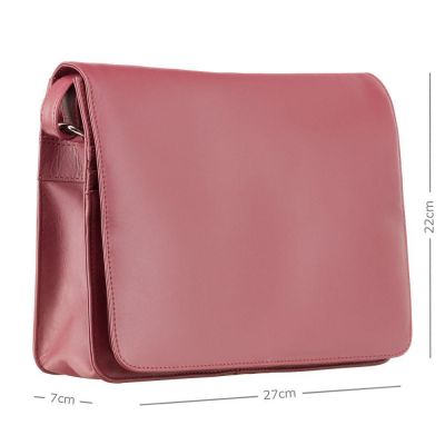 Visconti Leather Tess (M) Organizer Bag Medium Red #2