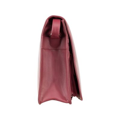 Visconti Leather Tess (M) Organizer Bag Medium Red #3