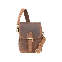 Visconti Leather Jules Reporter Bag in Oil Tan