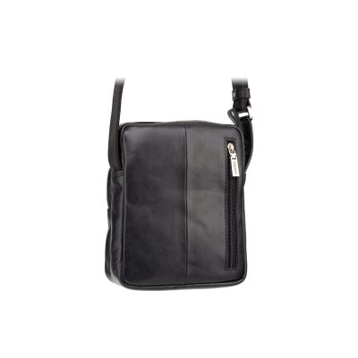 Visconti Leather Riley Small Ziptop Bag Black #4