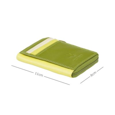 Phi Phi - Card & Coin Purse Lime #3