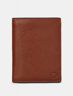 Yoshi Extra Capacity Traditional Leather Wallet Brown #1