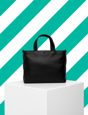 Yoshi Hampton Leather Multiway Grab Bag Black #6