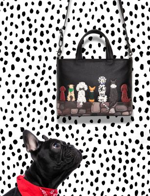 Yoshi Bark To Bark Leather Multiway Grab Bag Black #5