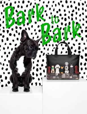 Yoshi Bark To Bark Leather Multiway Grab Bag Black #6