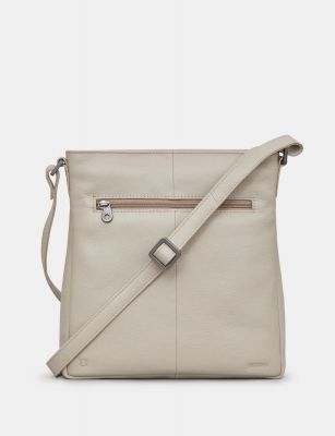 Yoshi Bryant Leather Cross Body Bag Grey #3