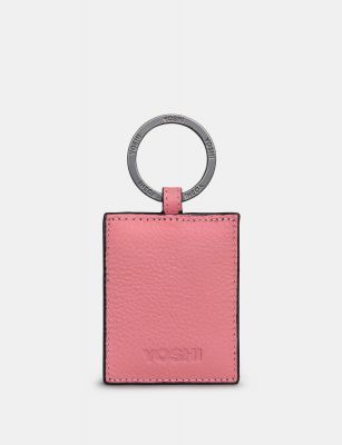 Yoshi Hogs And Kisses Leather Keyring Pink #2