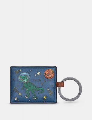 Yoshi Lost In Space Leather Keyring Blue #3