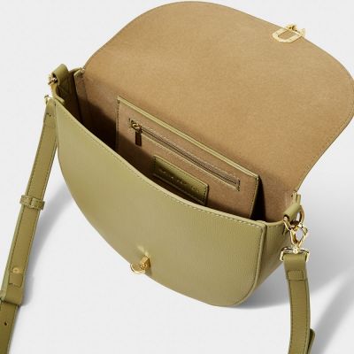 Katie Loxton Quinn Saddle Bag in Olive 30% OFF SALE #2